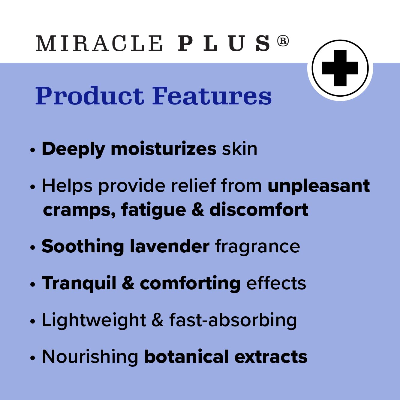 Miracle Plus Magnesium Leg Cream | Magnesium Lotion Calming Leg Cream For Leg Relief | Herbal Moisturizer Topical Body Butter Soothes + Calms Sensations, Itching, & Shaking, 8oz, 3 Piece