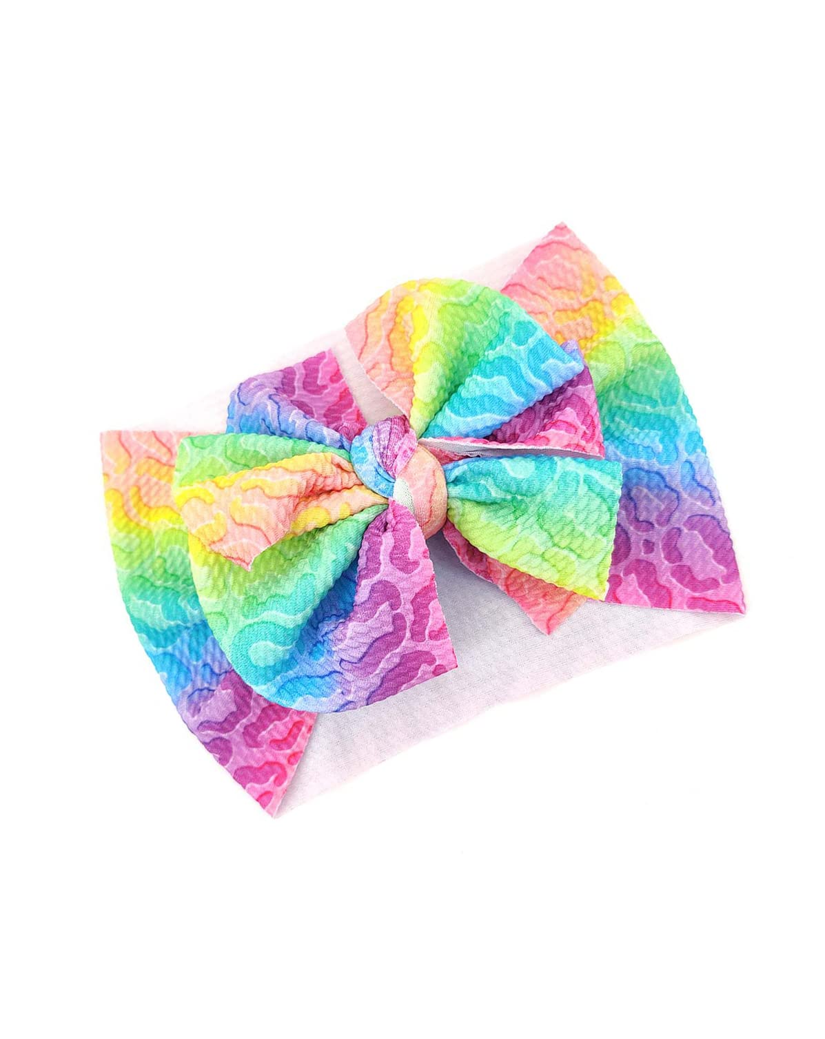 Tie Dye Turban Headband Baby Girls Tie-Dye Hairband Bow Baby Boy Tie Dye Headwarp BBG57 (B1)