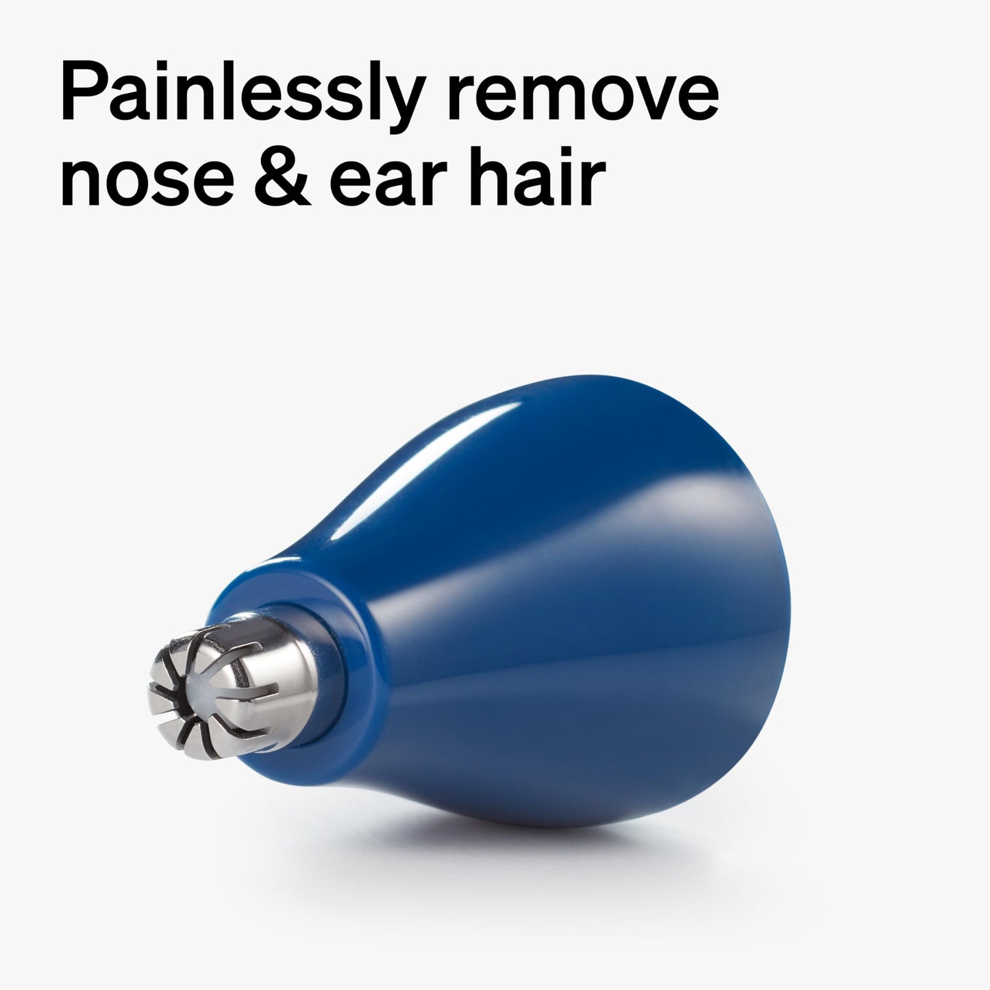 Schick Hair Trimmer, 3-in-1 Trimmer for Nose, Ear & Eyebrows, Painless Hair Removal, Cordless, Quick-Change Attachments, Waterproof, Expert Finish, Unisex Grooming