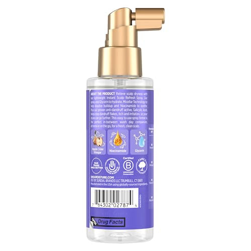 SheaMoisture Anti-Dandruff Scalp Refresh Spray, 4 fl oz