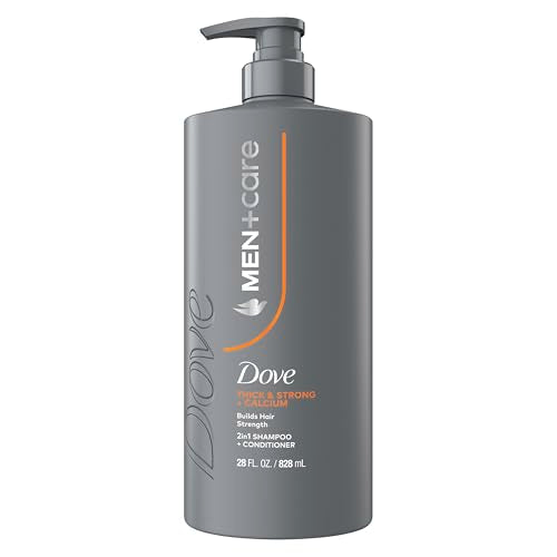 Dove Men+Care Thick & Strong 2-in-1 Shampoo, 28 fl oz