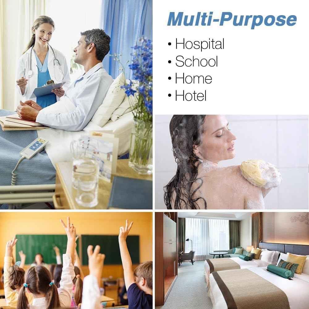 AMORIX 4 Pcs 38-400 Gallon Pump for Jug 10cc Dispensing Gallon Jug Pump Dispenser Lotion Gallon Shampoo Pump Top Replacement Black & White, Fits 1 Gallon Bottle 64oz 128oz Hand Sanitizer Containers