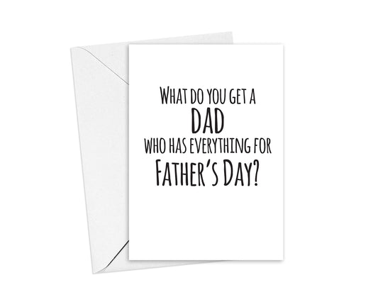 Pregnancy Announcement Card For Dad for Father's Day, New Grandpa Baby Reveal Card from Son Daughter (Father's Day)