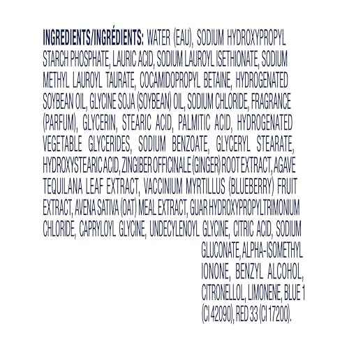 Dove Body Wash Unwinding Blueberry & Moon Milk, 4 Count for Renewed, Healthy Looking Skin, Moisturizing Gentle Skin Cleanser with 24hr Renewing MicroMoisture, 20 oz