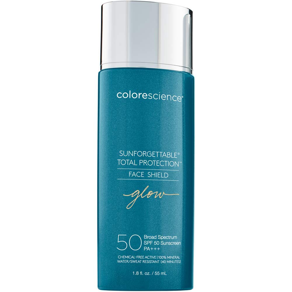 Colorescience Sunforgettable Total Protection Face Shield Glow SPF 50, Glow, 1.8 Fl Oz