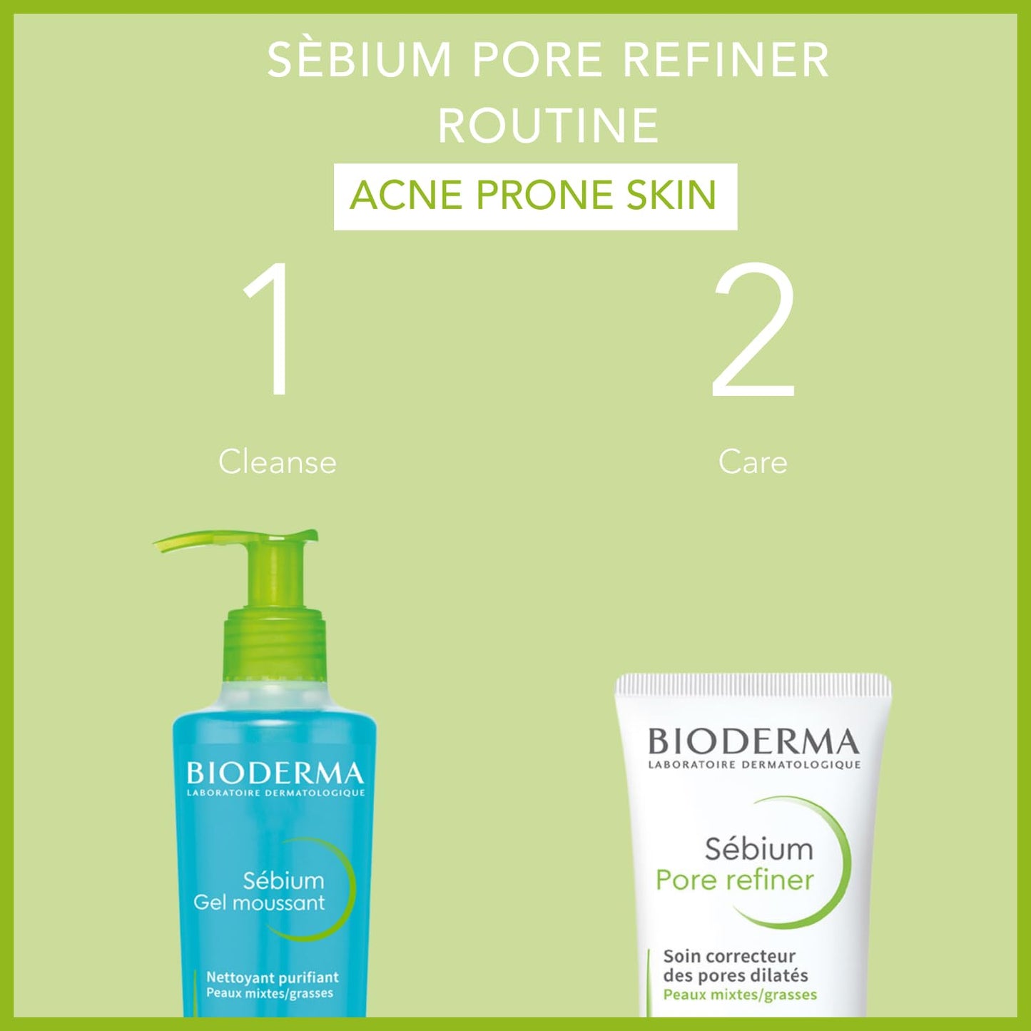 Bioderma - Sébium - Pore Refiner Cream - Corrective Care for enlarged pores - For Combination to Oily Skin - 1 fl.oz.