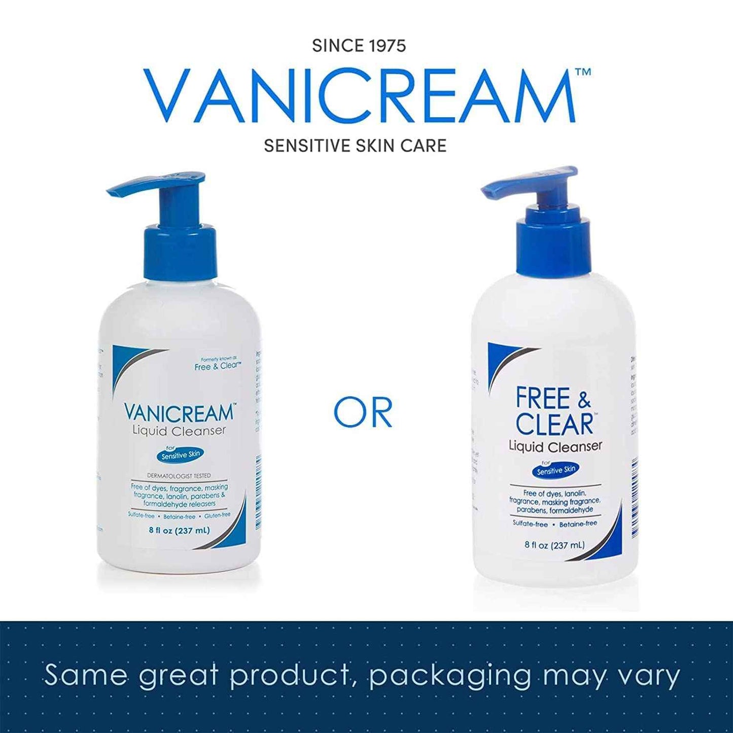 Free & Clear Liquid Cleanser 8 oz (Pack of 3)