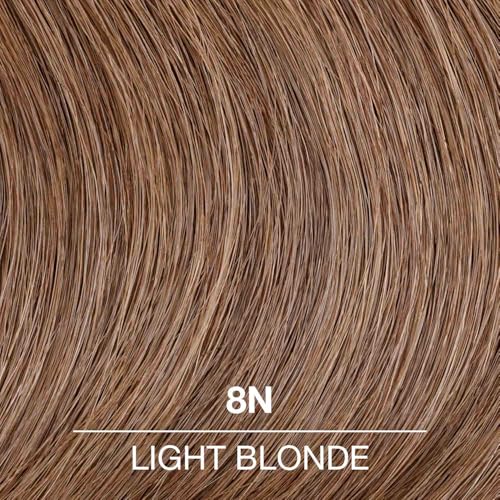 COLORCHARM Permanent Liquid Hair Color 8N Light Blonde Gray Coverage