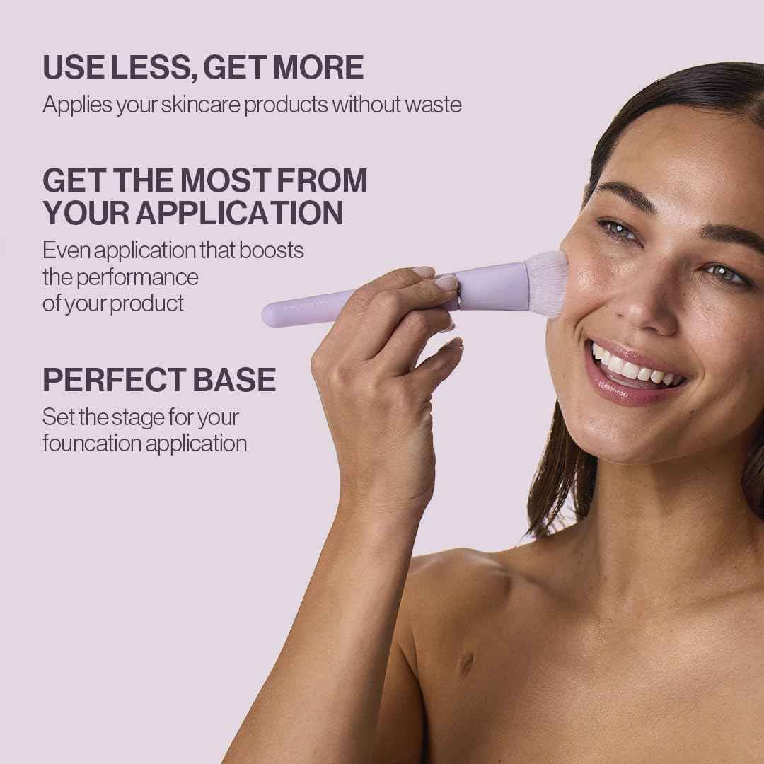 Anisa Beauty Pinnacle Skin Brush – Perfect brush for Skincare Application with Vegan Fibers