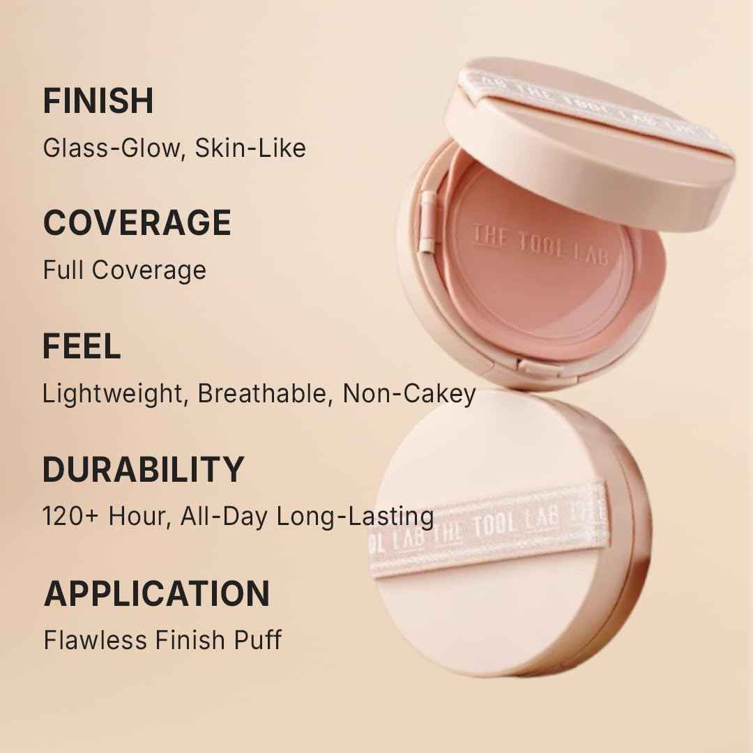 THE TOOL LAB STAMP SKINFIT CUSHION GLOW 23 natural beige