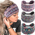 SAWINDA Wide Bow Headbands for Women - Stretchy Non-Slip Hairbands