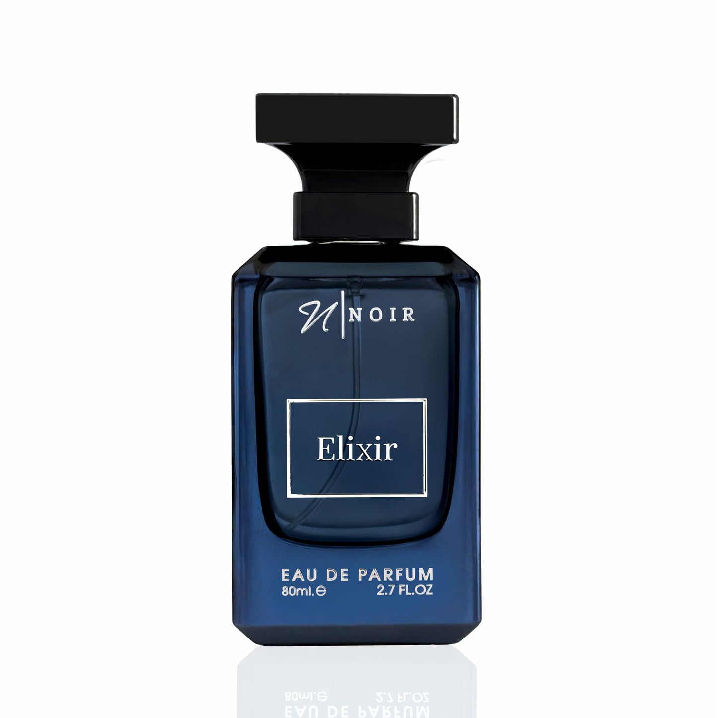 NOIR Elixir – Fresh Spicy Perfume for Men with Lemon, Lavender & Amber Notes | Long Lasting EDP - 80 ml / 2.7 Fl Oz