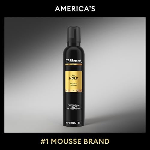 TRESemm? Hair Mousse Pack of 6 Extra Hold For 24H Touchable Hold & Volume with Pro Lock Tech 10.5 FL Oz