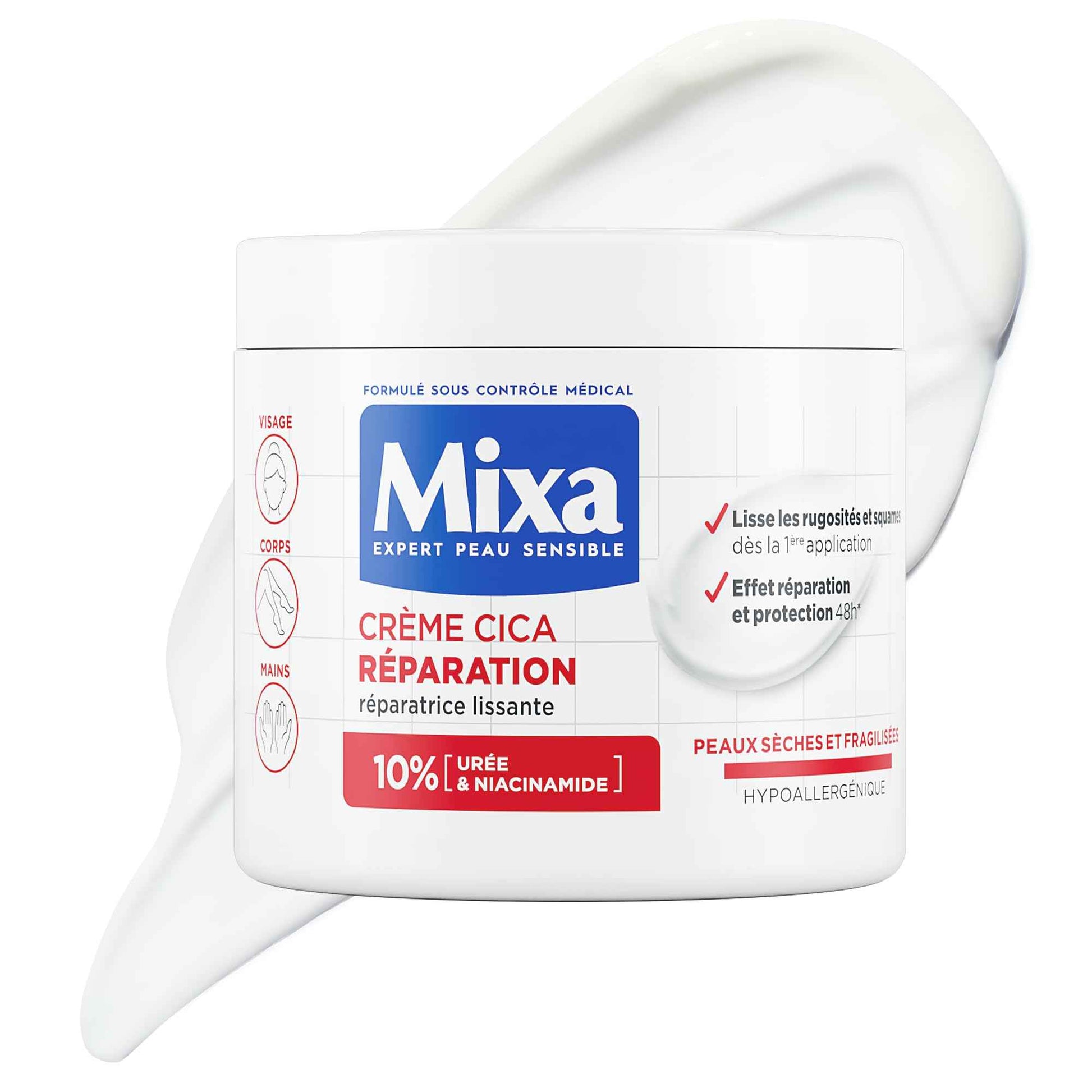 Mixa CREME CICA REPARATION POT 400ML