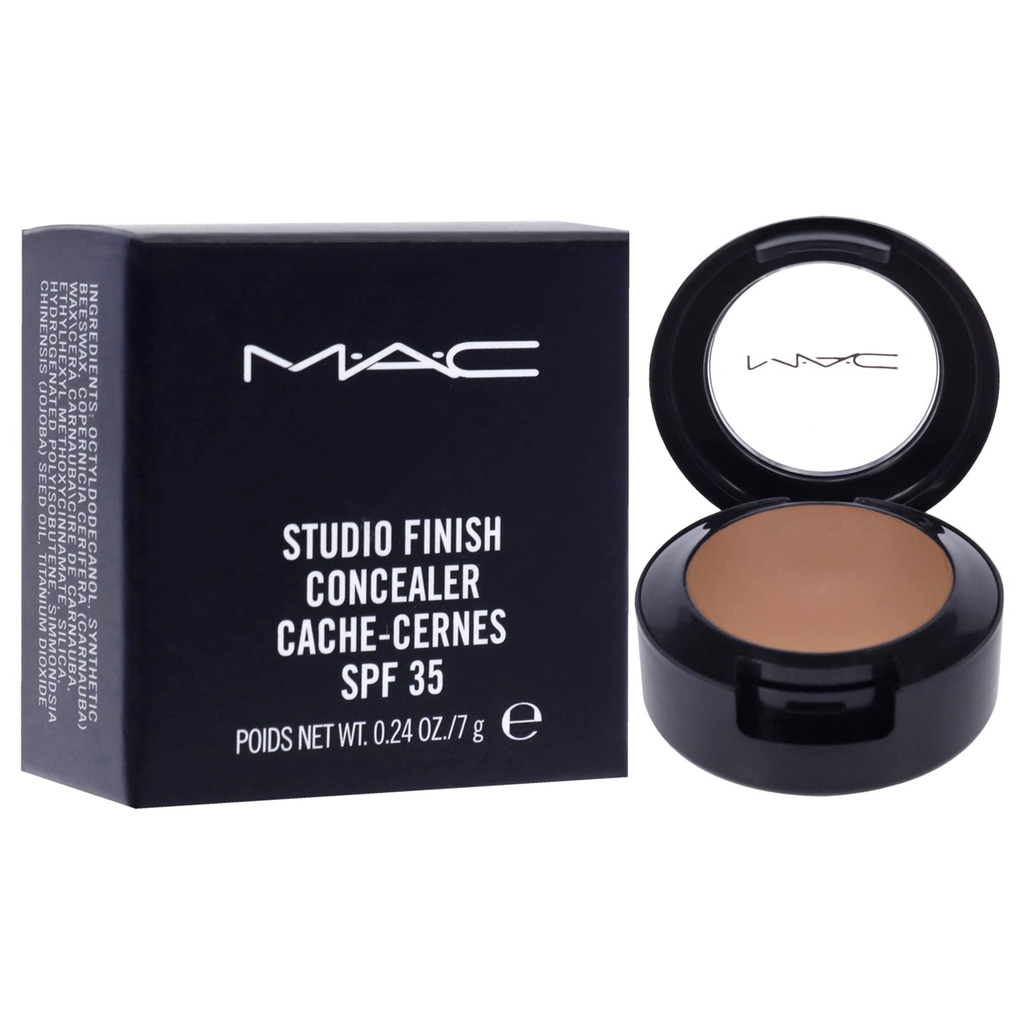 MAC Studio Finish Concealer, 7 grams, NW25, 0.24 oz