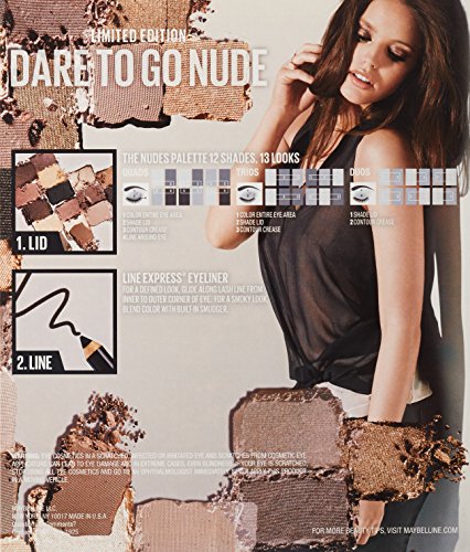Maybelline The Nudes Eyeshadow Palette & Eyeliner Set