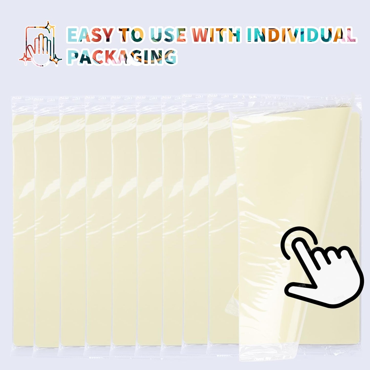 10Pcs Blank Tattoo Practice Skin,3MM 8x12 Inch Thick Tattoo Fake Skin for Tattooing,Double-sided Use,Soft Silicone Tattoo Skin Practice for Beginners and Experienced Tattoo Artists