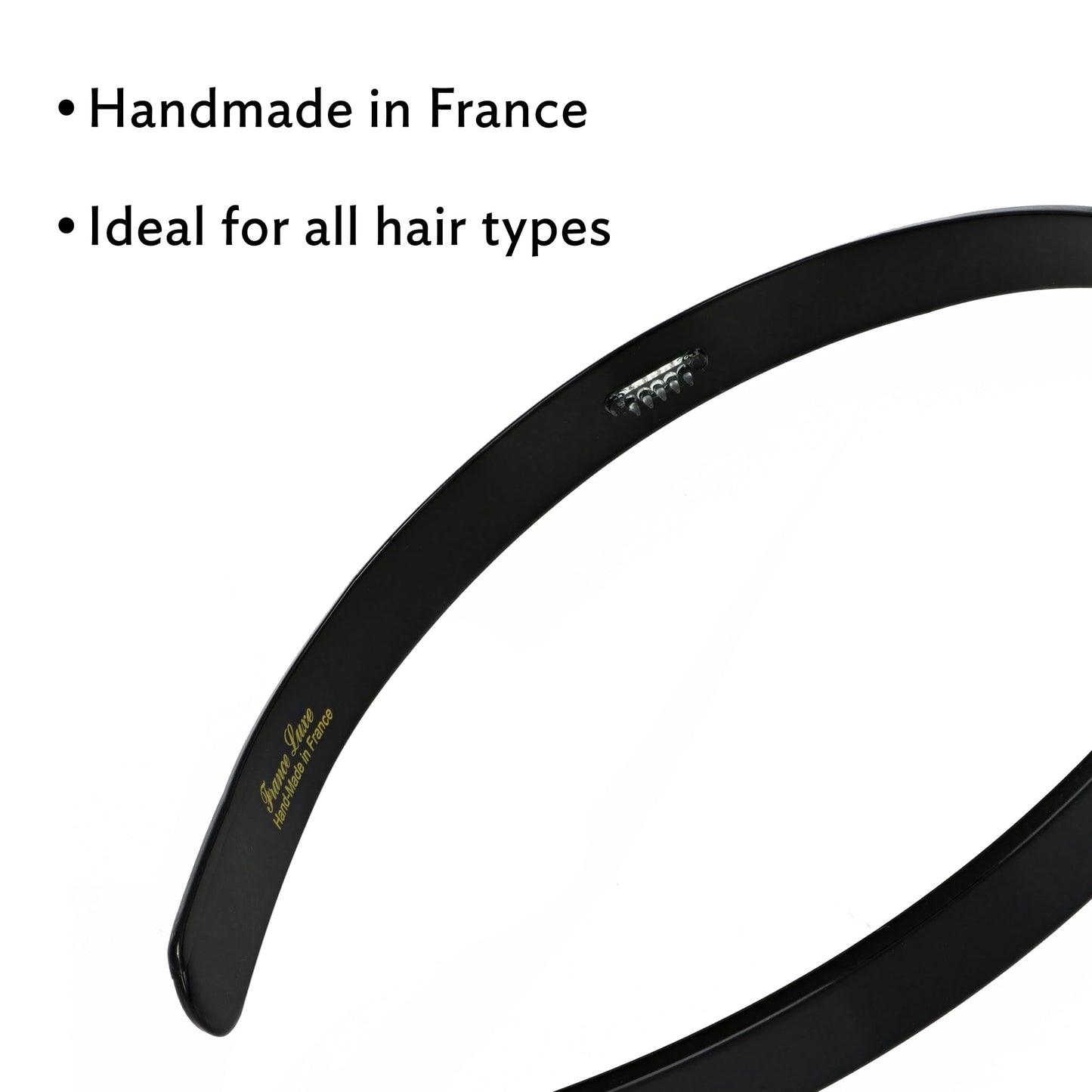 Tortoise Headband for Women, France Luxe 1/2" Ultracomfort, Flexible Fit Plastic Headband with Gentle Teeth, Comfortable, All-Day Hold, Tokyo