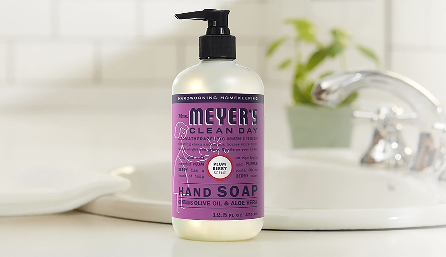 MRS. MEYER'S CLEAN DAY New Spring Scent Variety Pack (Rain Water + Oat Blossom + Plum Berry)