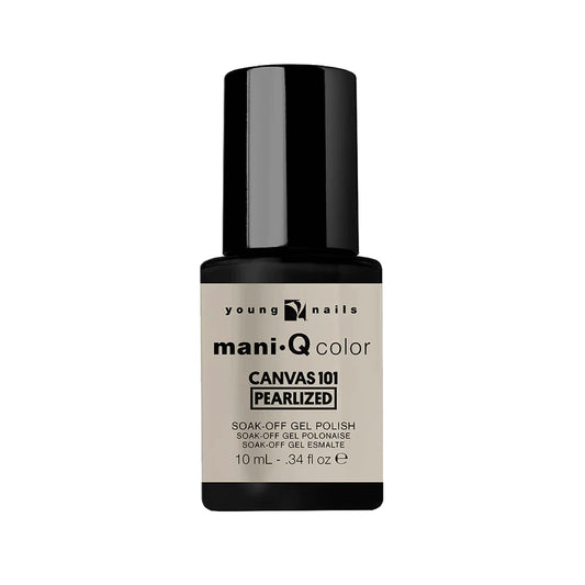 Young Nails Mani-Q Gel Polish, Color Gel Nail Polish For Natural Or Artificial Nails, Cure With LED Or UV Light, Soak Off Gel Polish 0.34 fl oz.