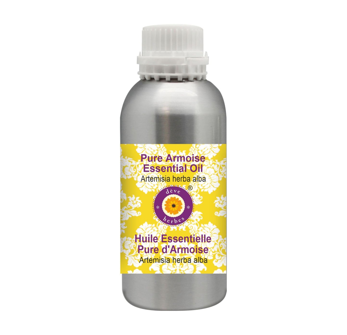 Deve Herbes Pure Armoise Essential Oil (Artemisia herba alba) Steam Distilled 1250ml (42 oz)