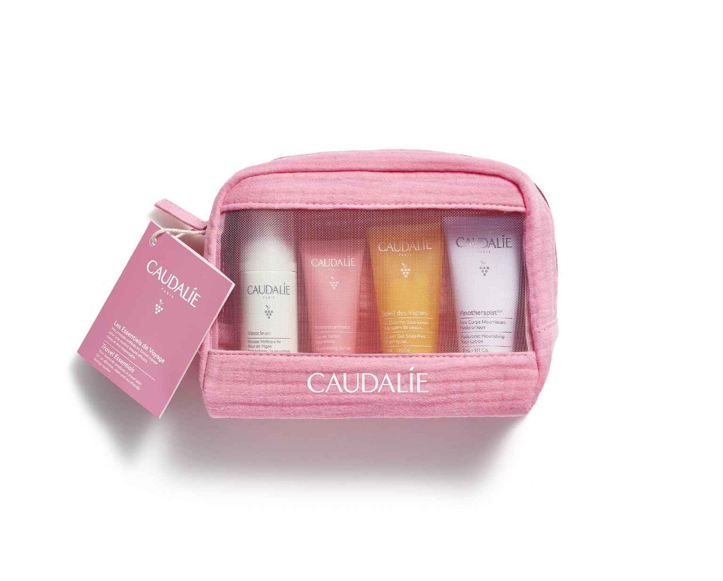 Caudalie Travel Essentials Set, Limited-Edition Hydrating Skin Care Holiday Gift Set for All Skin Types