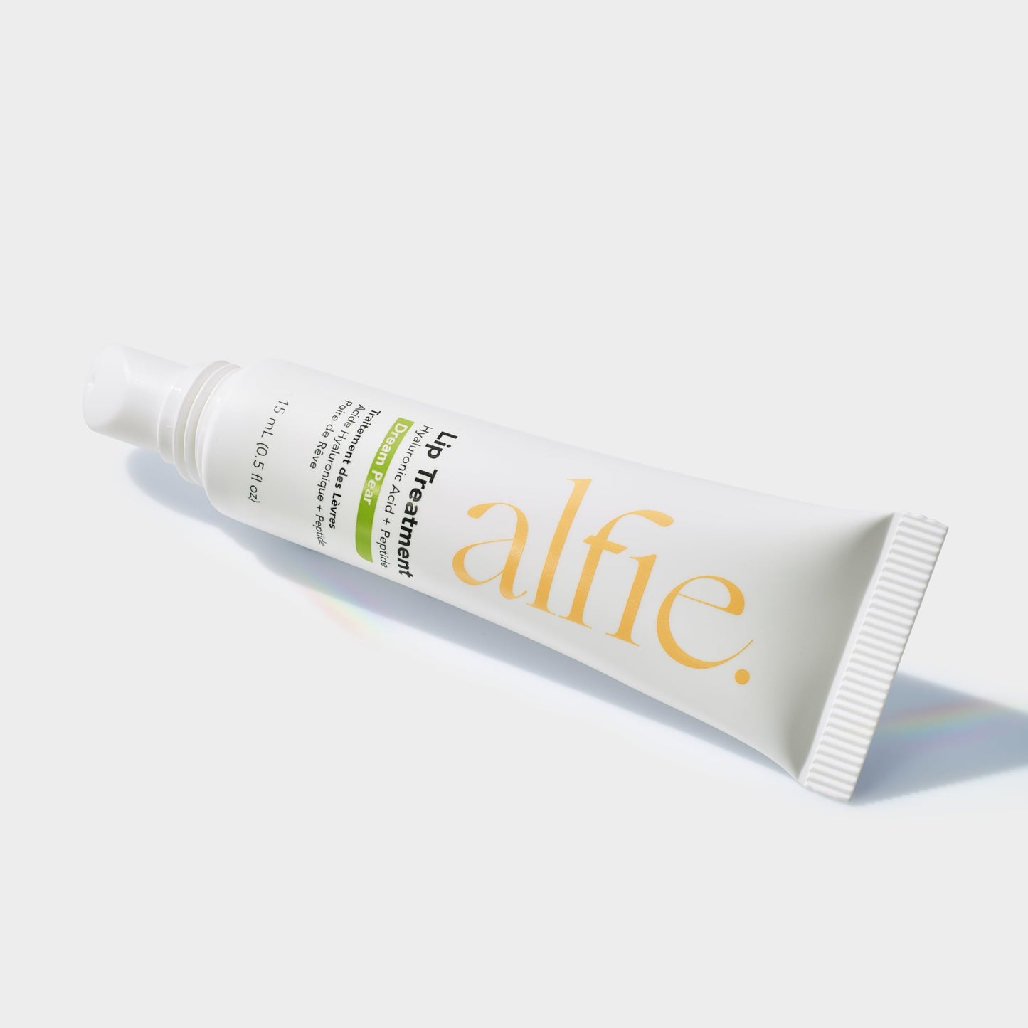 Alfie Hyaluronic Acid Lip Booster -Pear Flavor -15ml/0.5 Fl. Oz -Peptide Lip Treatment -Lip Plumper and Filler -Lip Serum and Moisturizer -Hydrating Treatment for Lip Volume -Vegan Friendly, Non-Toxic