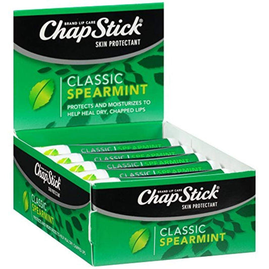 ChapStick 12 Piece Refill Tray, Spearmint, 0.15 Ounce, 12 Count (Pack of 1)