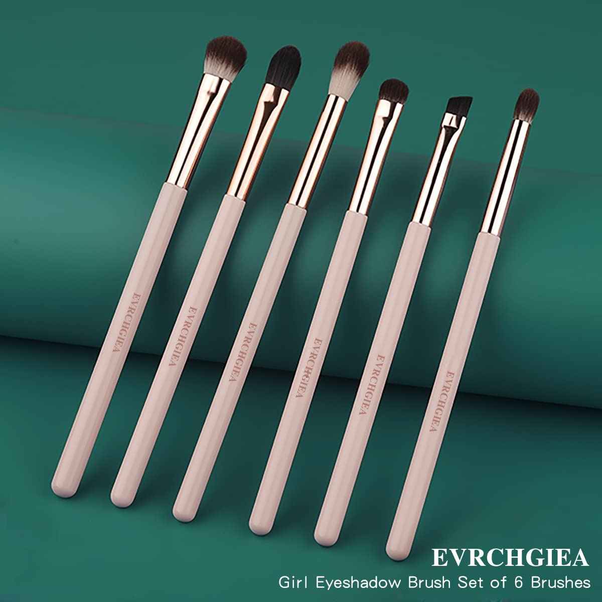 Natural Goat Hair Makeup Brushes Set and Eye Makeup Brush Set, Professional Blending Makeup Brushes