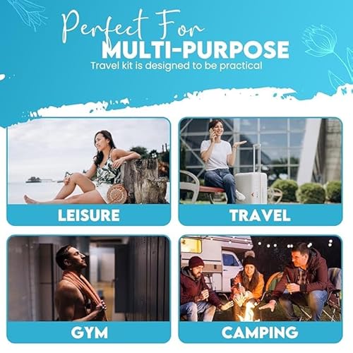 Compact Personal Shower Kit To-Go? Your Hygiene Companion for Travel, Gym, and Outdoor Adventures (10)