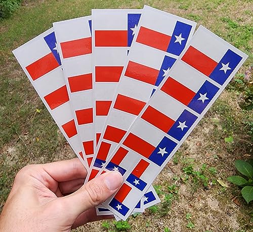 Texas Flag Temporary Tattoos - 40 Pack Party Favors