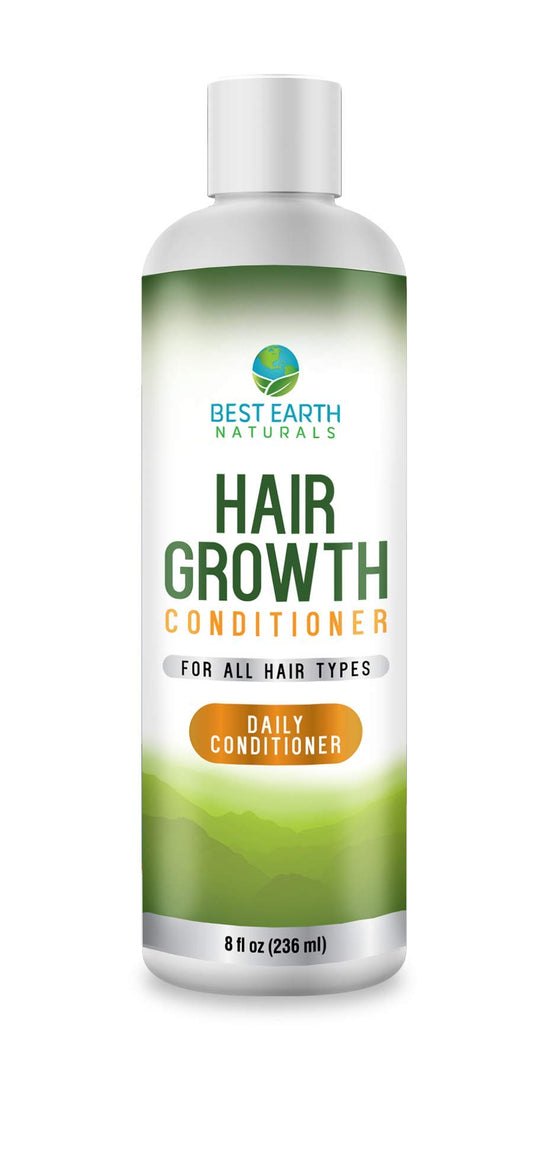 Hair Growth Conditioner For Support of Healthy Hair Growth, Hair loss, Slow Growing and Thinning Hair for Men and Women 8 Ounces