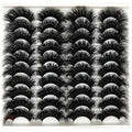 Loladook 3D Mink Lashes Fluffy 20mm Full Strip Eyelashes