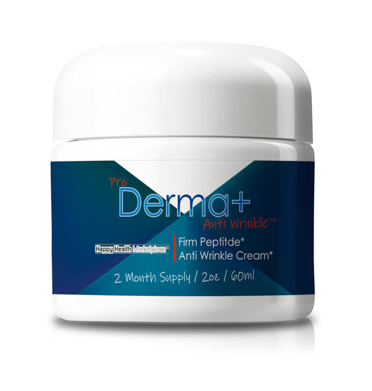 Pro Derma + Anti Wrinkle Cream - Our Best Derma Firm Peptide Firming Eye Gel & Face Wrinkle Cream - 2 Month Jar - Derma Firm Peptide Serum Anti Wrinkle Eye Cream & Anti Wrinkle Face Cream - Anti Aging
