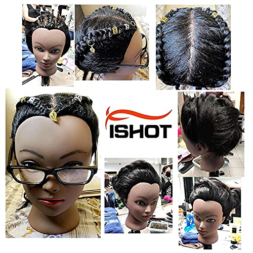 100% Human Hair Mannequin Head 22" with Stand | Cosmetology Training