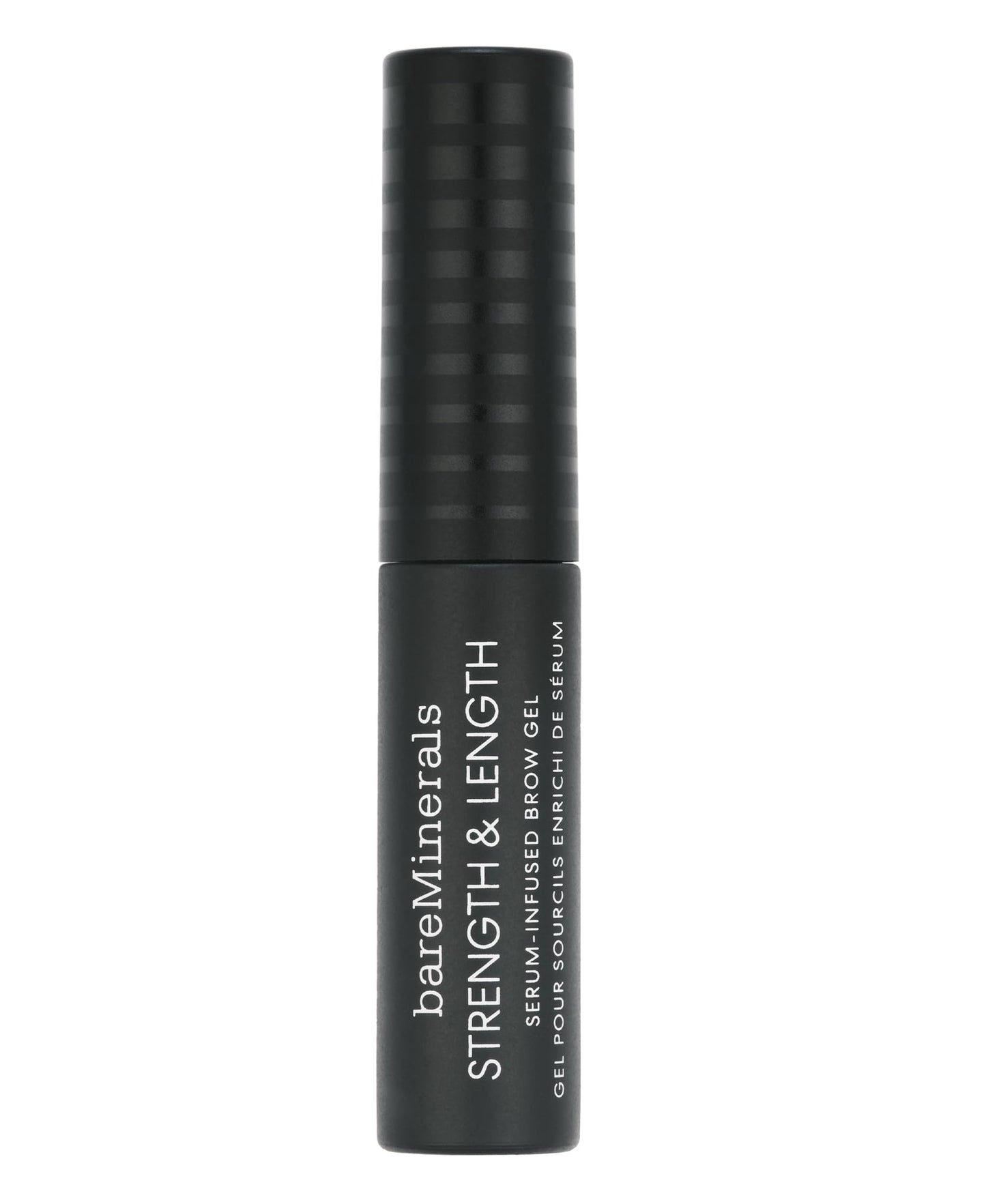 bareMinerals Strength & Length Serum-Infused Brow Gel, Brow Gel Infused with Plant-Based Strengthening Serum, Tints, Shapes + Defines Eyebrows, Vegan