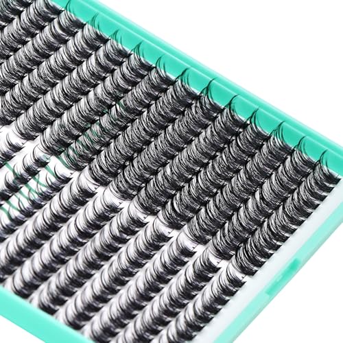 D Curl Lash Clusters 336pcs 10-12-14-16mm Wispy Eyelash Extensions