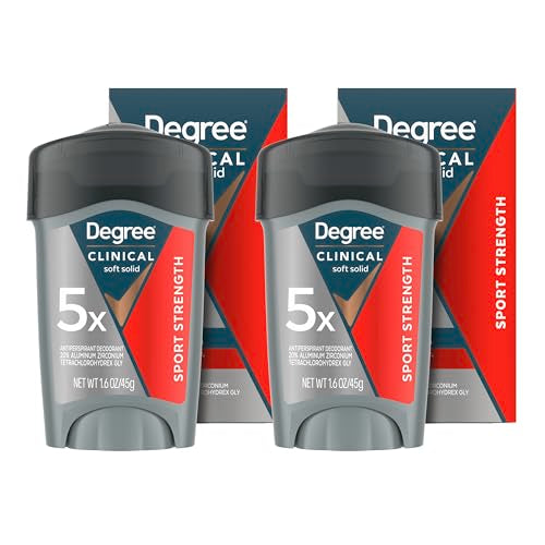 Degree Clinical Strength Antiperspirant Deodorant 2 Pack - 96-Hour Protection, Soft Solid