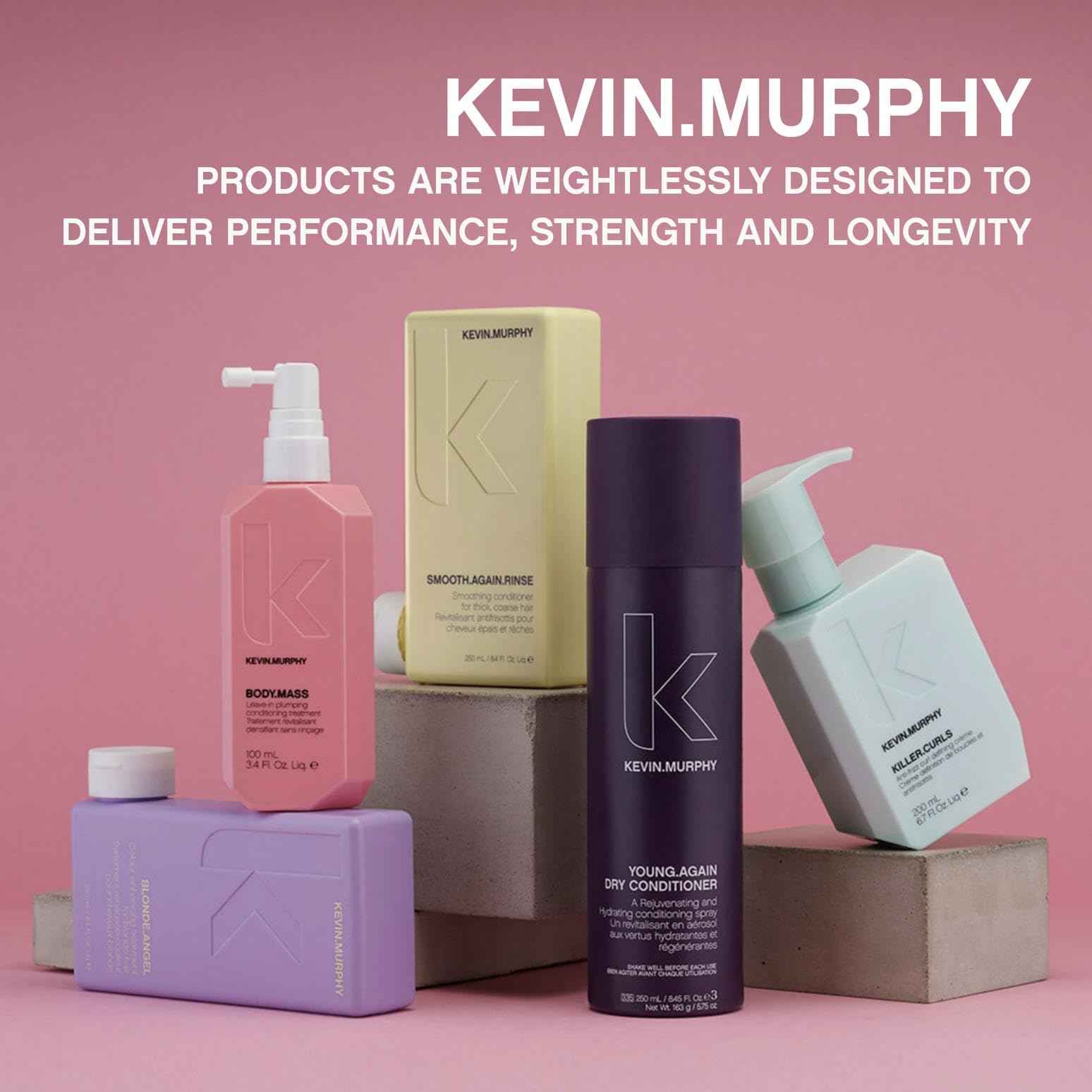 KEVIN.MURPHY SHIMMER.ME BLONDE - Repairing Shine Treatment - For Blonde, Highlighted & Grey Shades - For Hair Repair - Hair Mist with Vitamins - Hair Shimmer Spray - 100 mL / 3.4 fl oz