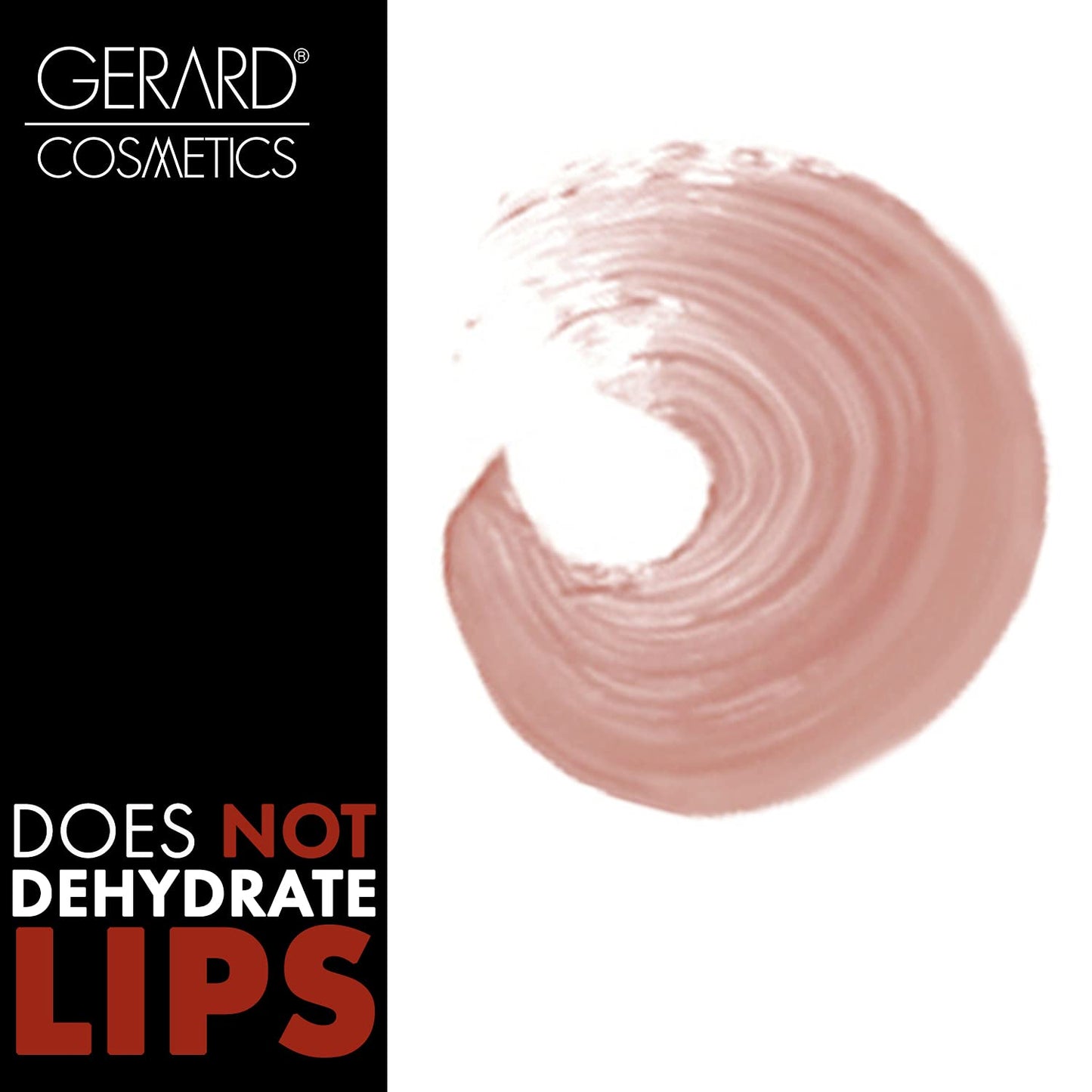 Gerard Cosmetics HydraMatte Liquid Lipstick Bare It All | Mauve Lipstick with Matte Finish | Long Lasting and Non-Drying | Super Pigmented Fully Opaque Lip Color