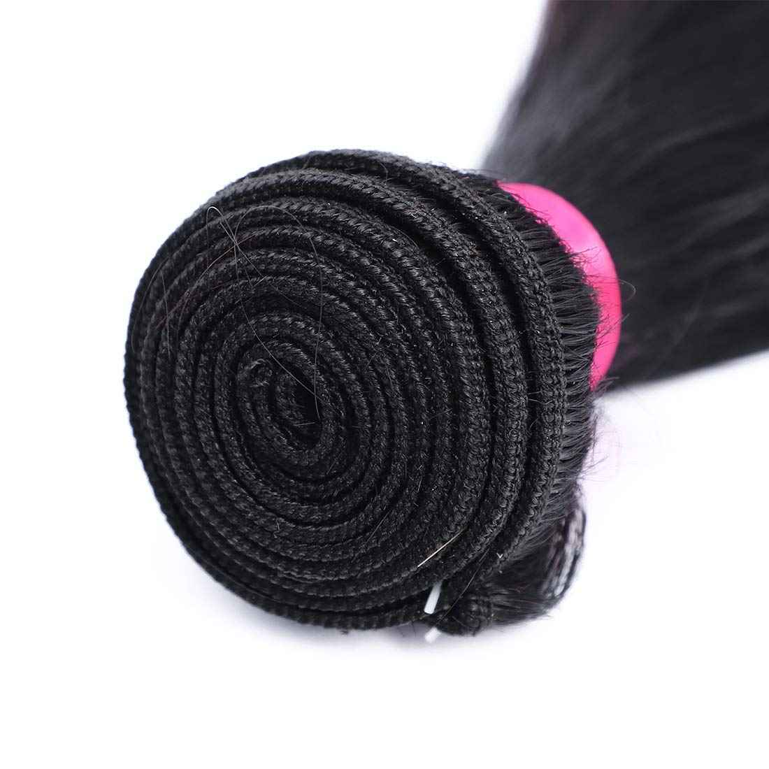 Ombre Human Hair Bundles 1b/4/27 Three Tone Brazilian Ombre Body Wave One Bundle 12inch 100% Unprocessed Virgin Human Hair Bundles Weaves Extensions for Women