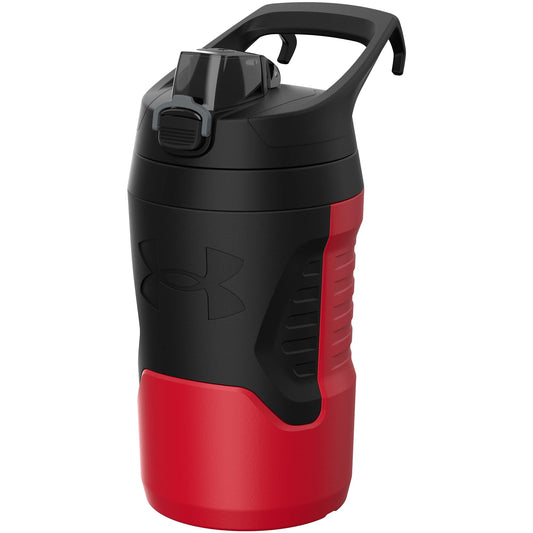 Under Armour Sports Water Jug, 32 oz Insulated Water Bottle w/Handle, Fence Hook, Leak Resistant, Baseball, Football & More