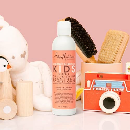 SheaMoisture Kids 2-in-1 Coconut Hibiscus Shampoo Conditioner 8oz