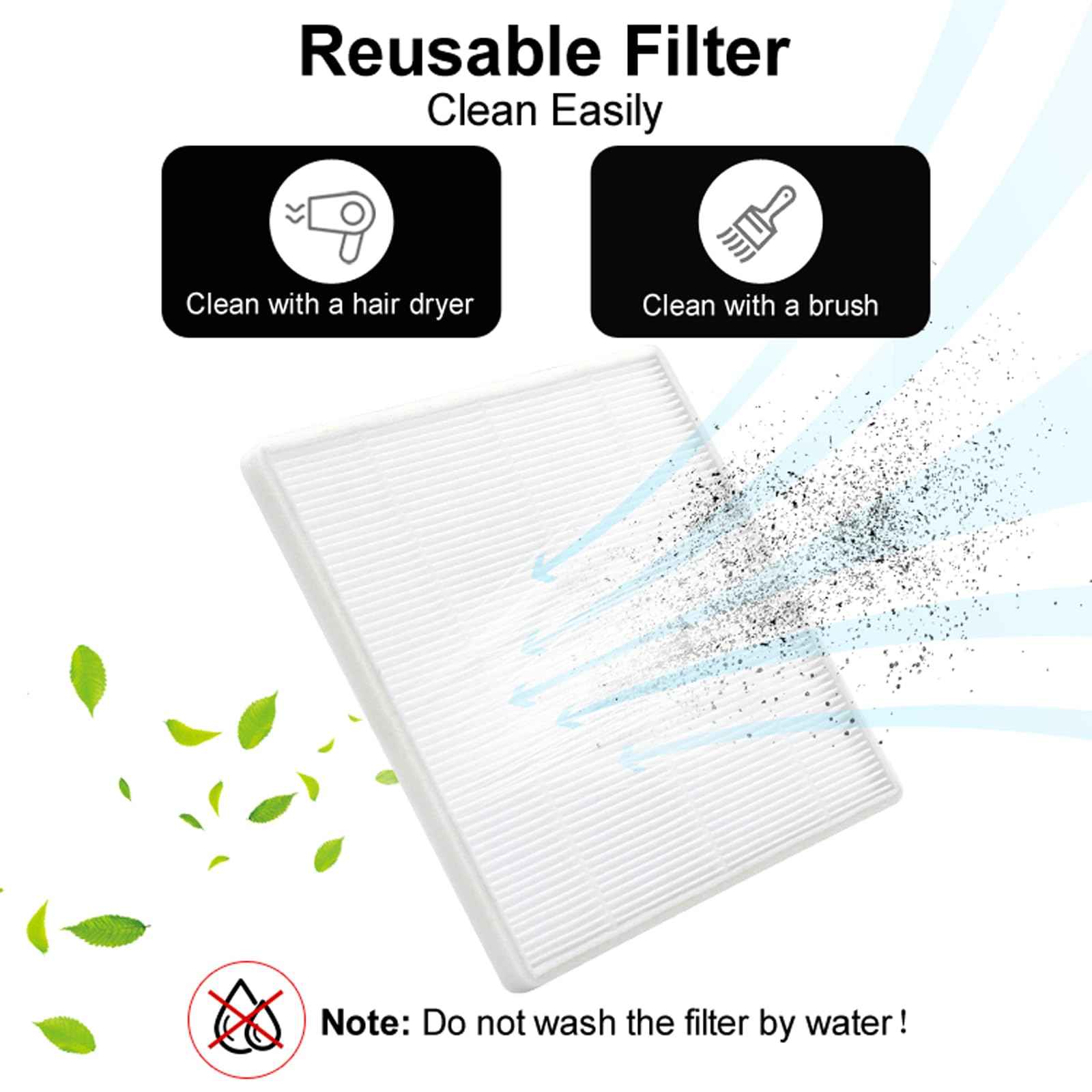 wenxintek Dust Collector for Nails,Built-in Desktop Nail Vacuum Cleaner,Powerful Suction Dust Fan,Adjustable Speed,Professional Dust Collector for Nails Tech Acrylic Gel Polishing Manicure Pedicure