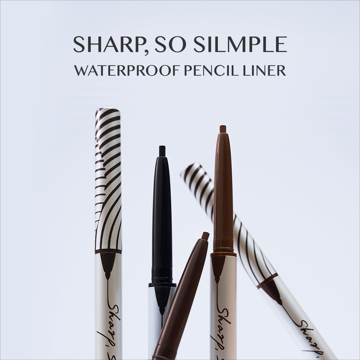 CLIO SHARP SO SIMPLE WATERPROOF PENCIL LINER 001 BLACK