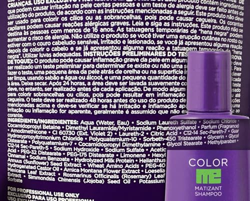 KUUL Purple Matizant Shampoo 33.81 oz - Neutralizes Yellow Tones
