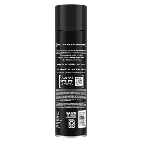 TRESemm? Total Volume Hairspray for 24-Hour Frizz Control with Pro Lock Tech 11 Fl Oz
