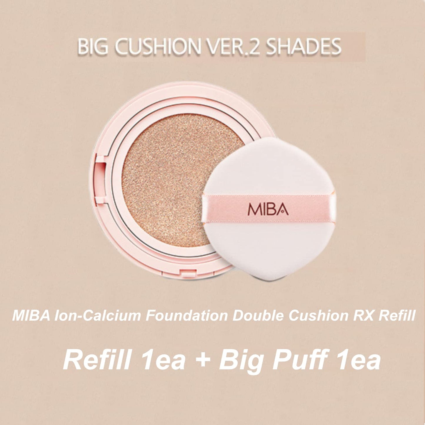 Miba SEASON 2 Full Coverage Big Cushion Foundation SPF50+ PA++++ Refill (23)