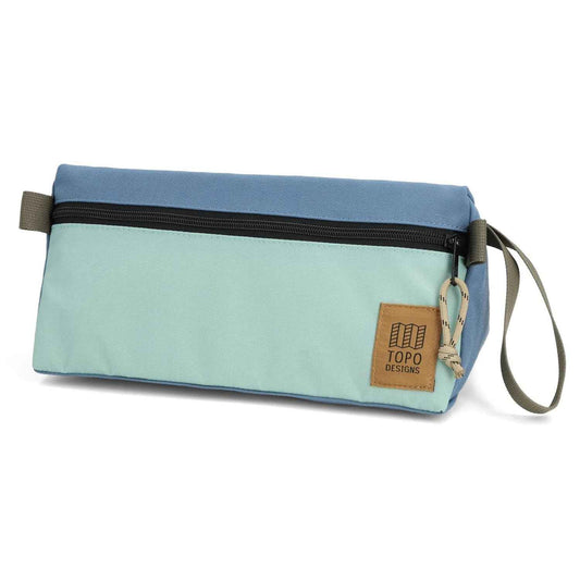 Topo Designs Dopp Kit, Stone Blue/Ash Green, Carry-On 20-Inch