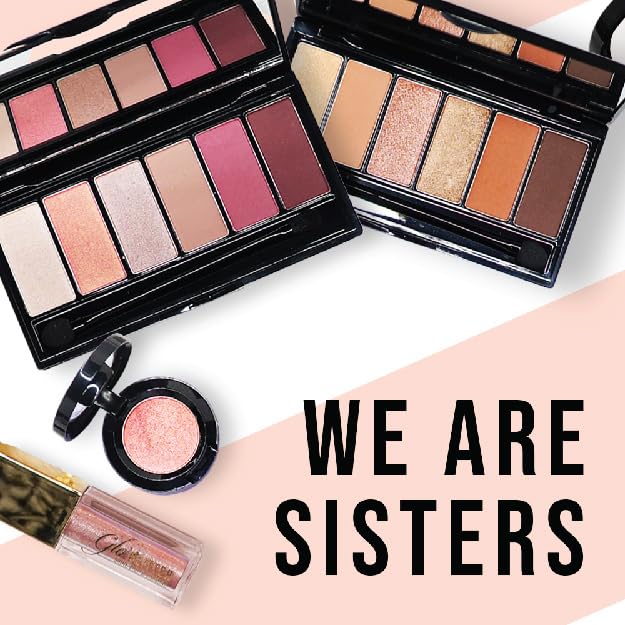 Sistar Eye Shadow Palette 6 Colors with Brush - Sun Kissed